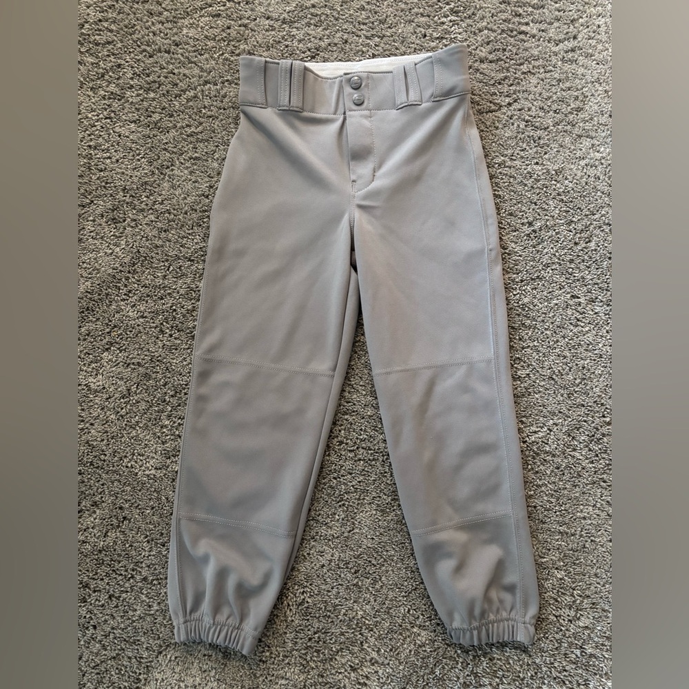 Champro Youth Kids Gray Baseball Athletic Pants Size M